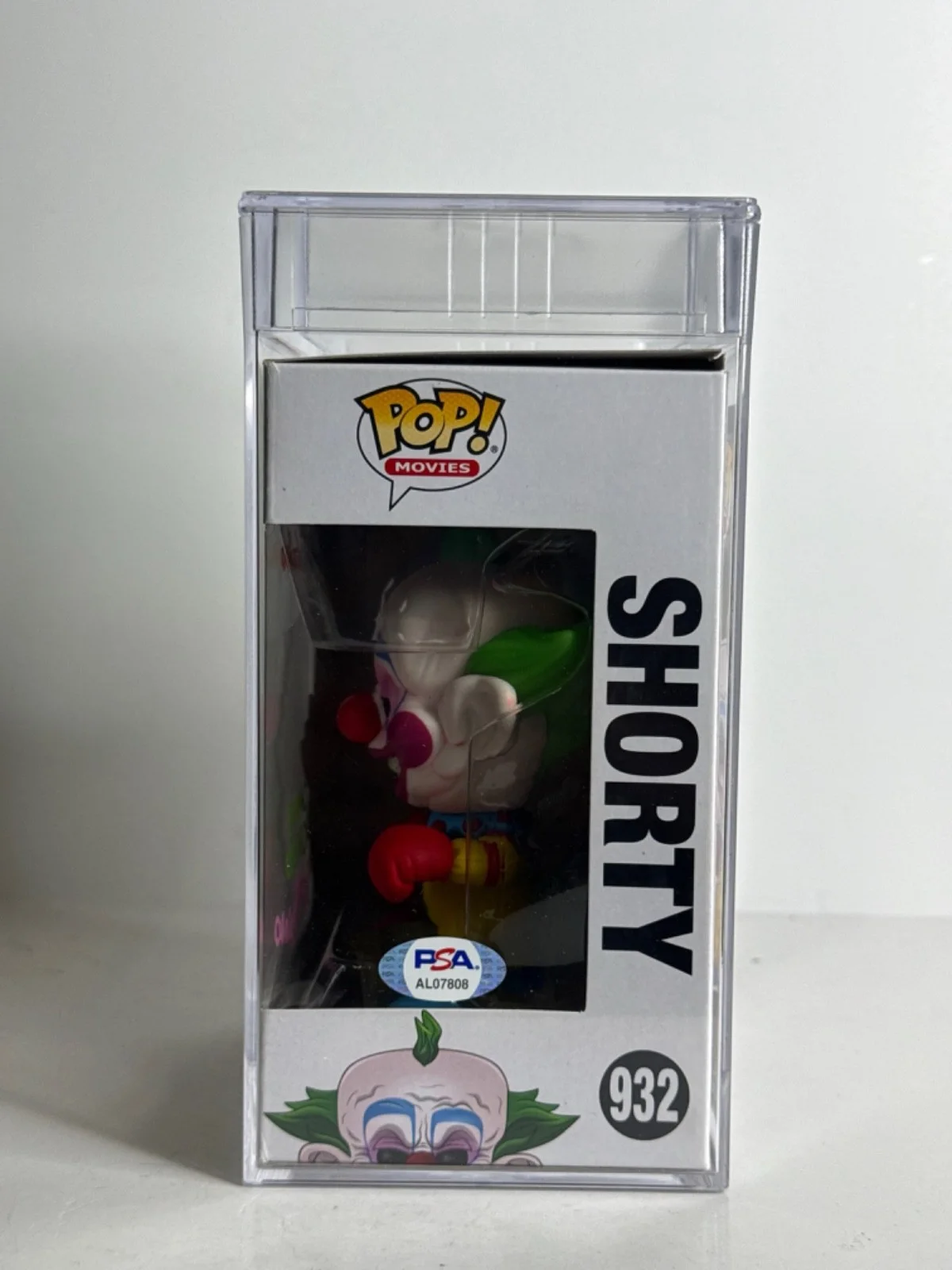 Charlie Chiodo — Killer Klowns From Outer Space Signed Funko #932 Chiodo Bros Gem Mt 10 PSA, image 2