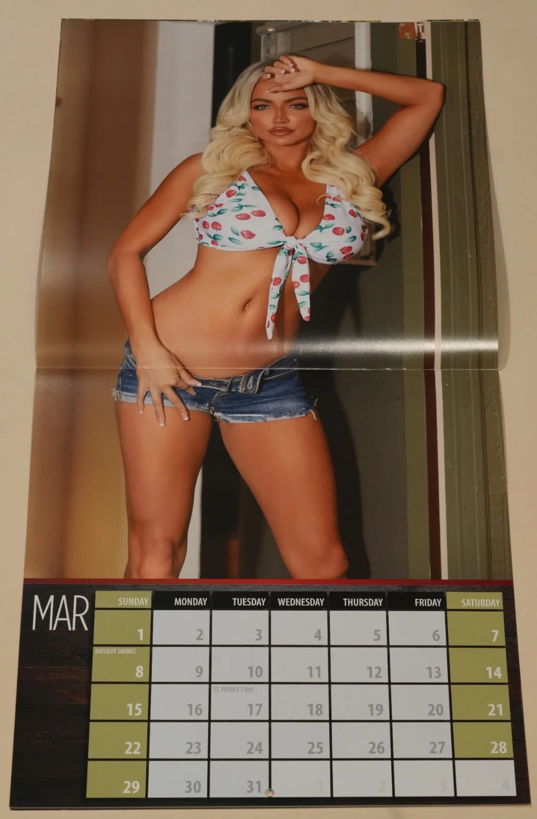 Lindsey Pelas — Lindsey Pelas Signed Official 2020 Calendar BAS COA Playboy Wild Wild West Auto, image 4