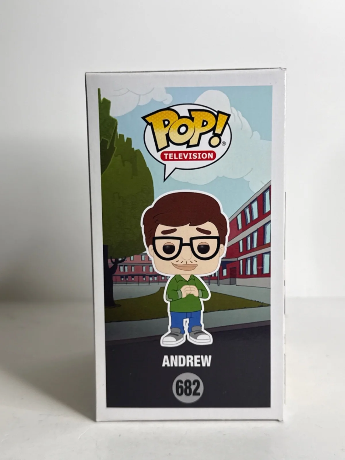 John Mulaney — John Mulaney Signed Andrew Big Mouth Funko Pop #682 PSA AM85944, изображение 4