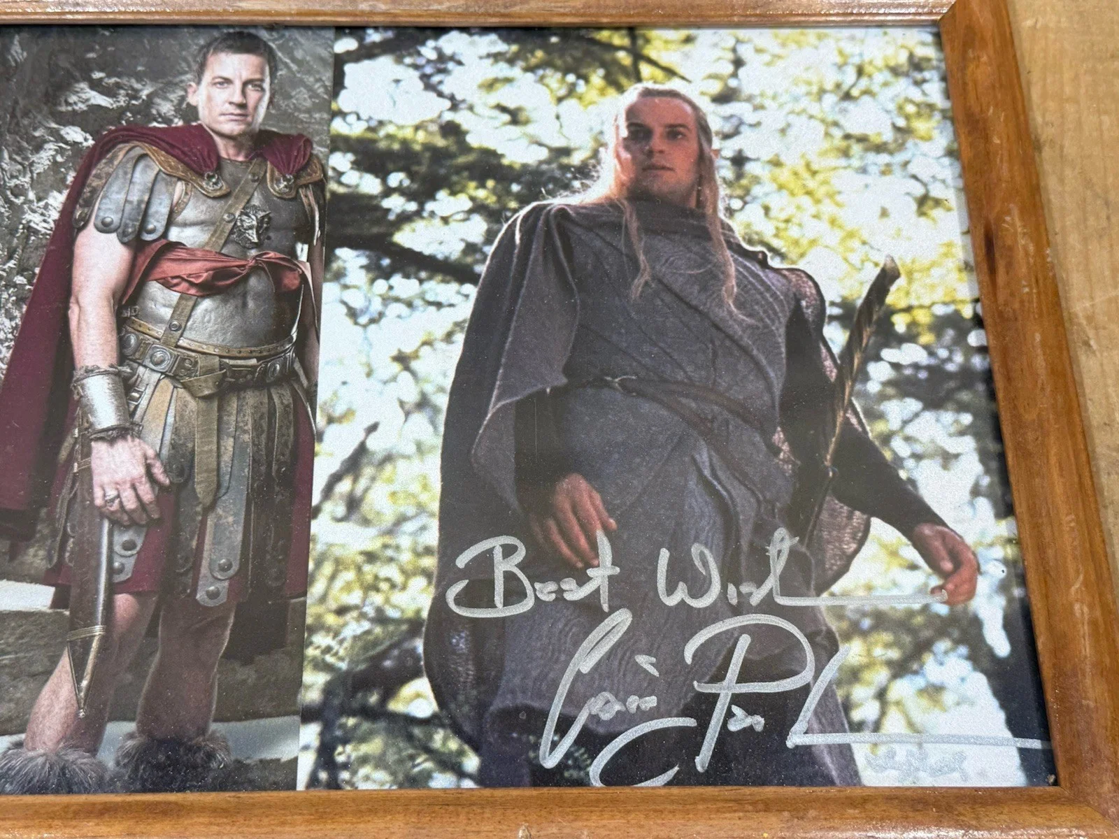 Craig Parker — 5pc. Lot Craig Parker Lord of The Rings/Spartacus Picture & Cards *AUTOGRAPHED*, изображение 2