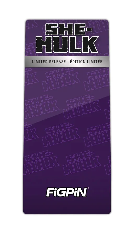 FiGPiN She-Hulk (1105) 3-Inch Enamel Pin (LE), image 3