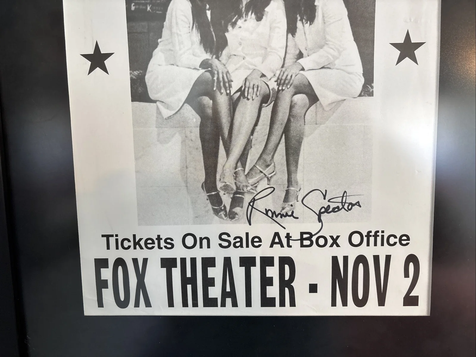 RONNIE SPECTOR~Autographed 11 x 17 Concert Poster~THE RONETTES, изображение 5