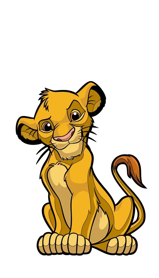 FiGPiN Simba (0855) Disney's Lion King 3-Inch Enamel Pin, image 4