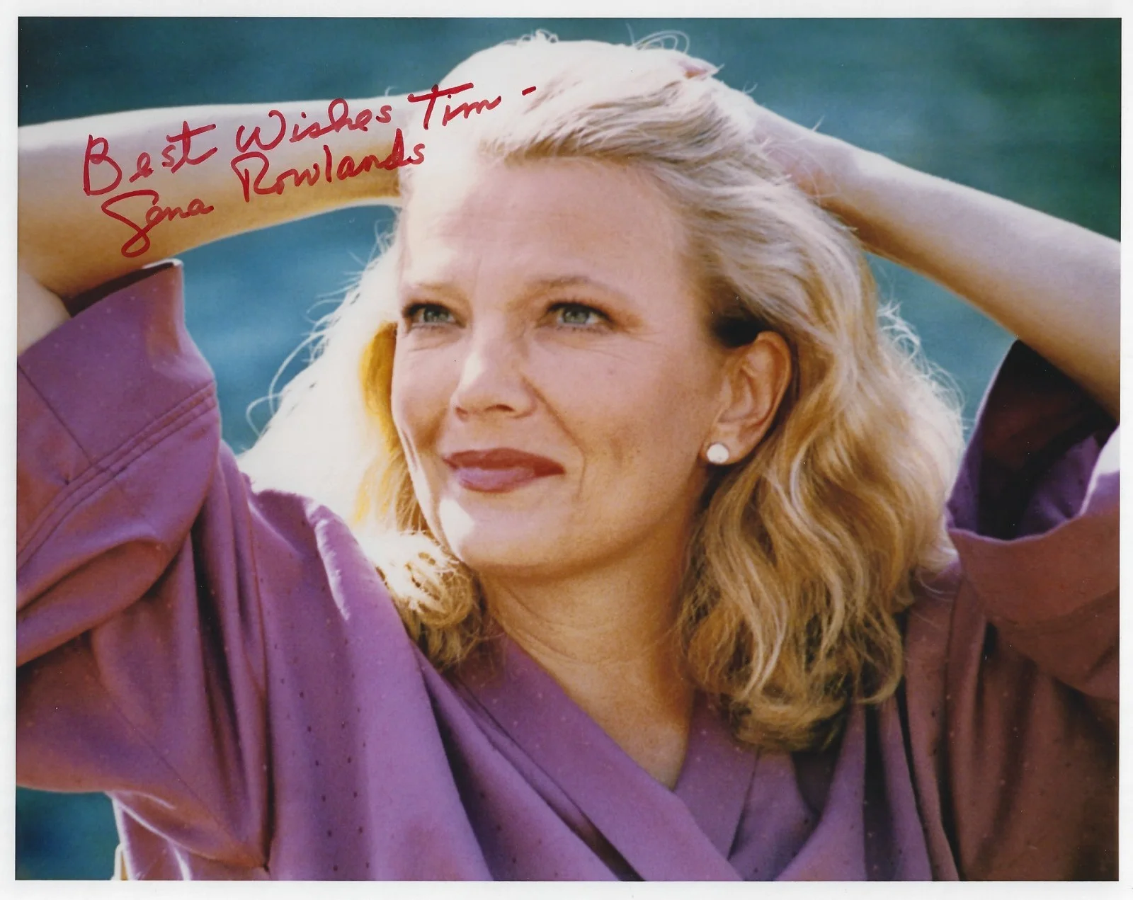 Gena Rowlands — Gena Rowlands Autographed Signed 8x10 Photo - Gloria - The Notebook - w/COA