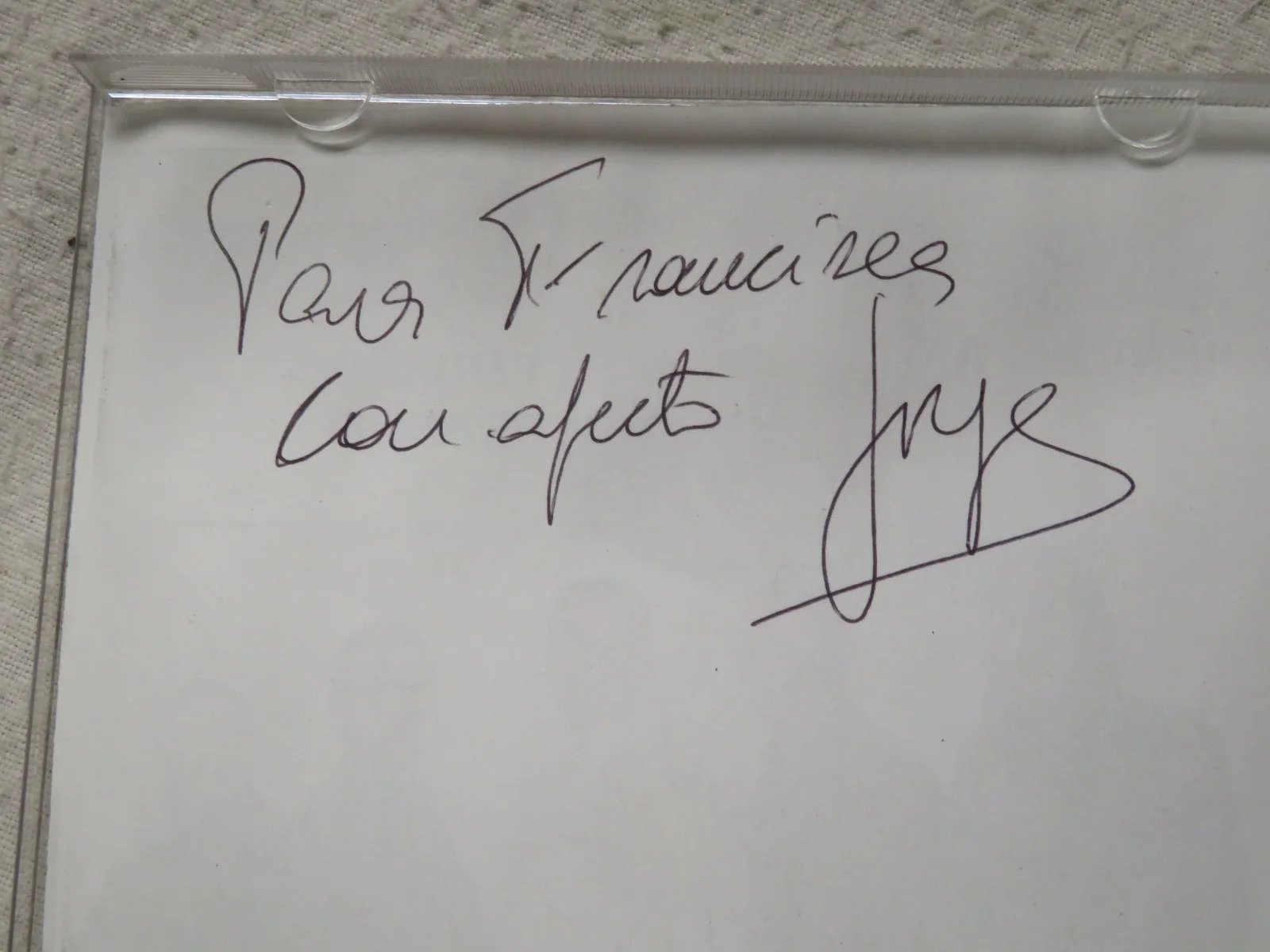 HOMENAJE A EDUARDO FRANCO SIGNED CD, image 4