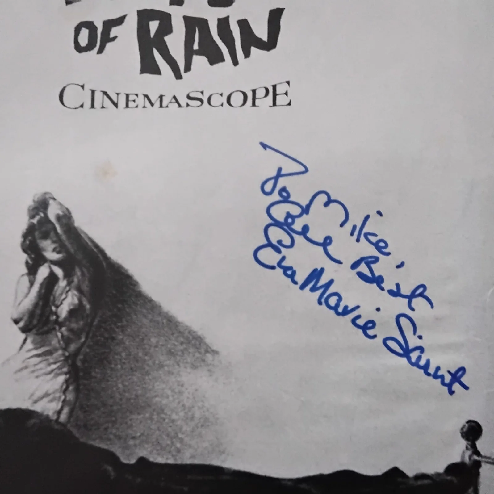 Eva Marie Saint SIGNED 1957 Movie Ad A Hatful of Rain Don Murray Tony Franciosa, изображение 4
