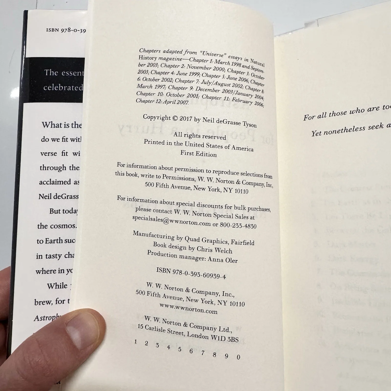 Neil deGrasse Tyson — Astrophysics for People in a Hurry 1st Ed Signed Neil deGrasse Tyson Autographed, изображение 5