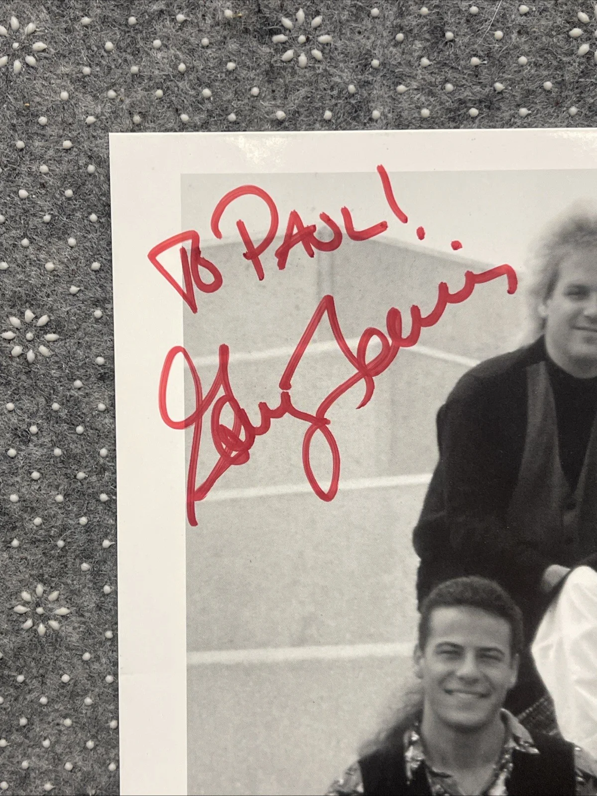 Gary Lewis & The Playboys Signed 8x10 Photo Autographed 60’s Music Legend CV JD, изображение 4