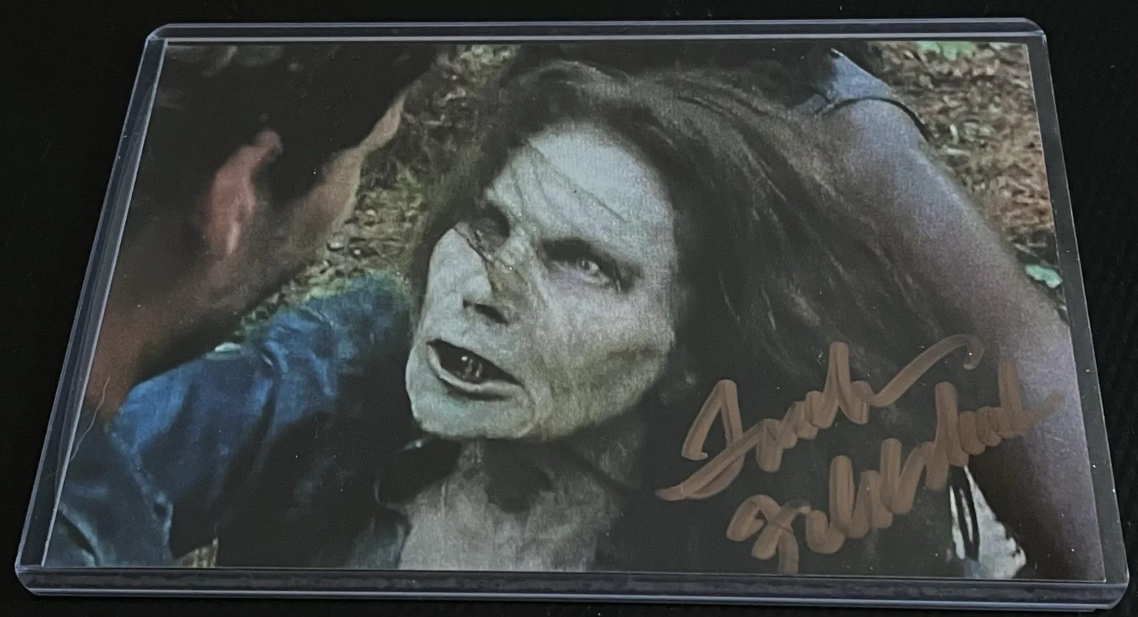 Frank Hildebrand — Walking Dead Producer Actor Frank Hildebrand Signed 4x6 w/ COA & Top Loader, изображение 2