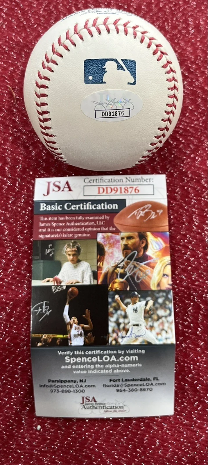 Alex Trebek Jeopardy Signed Official Major League Baseball JSA, image 2