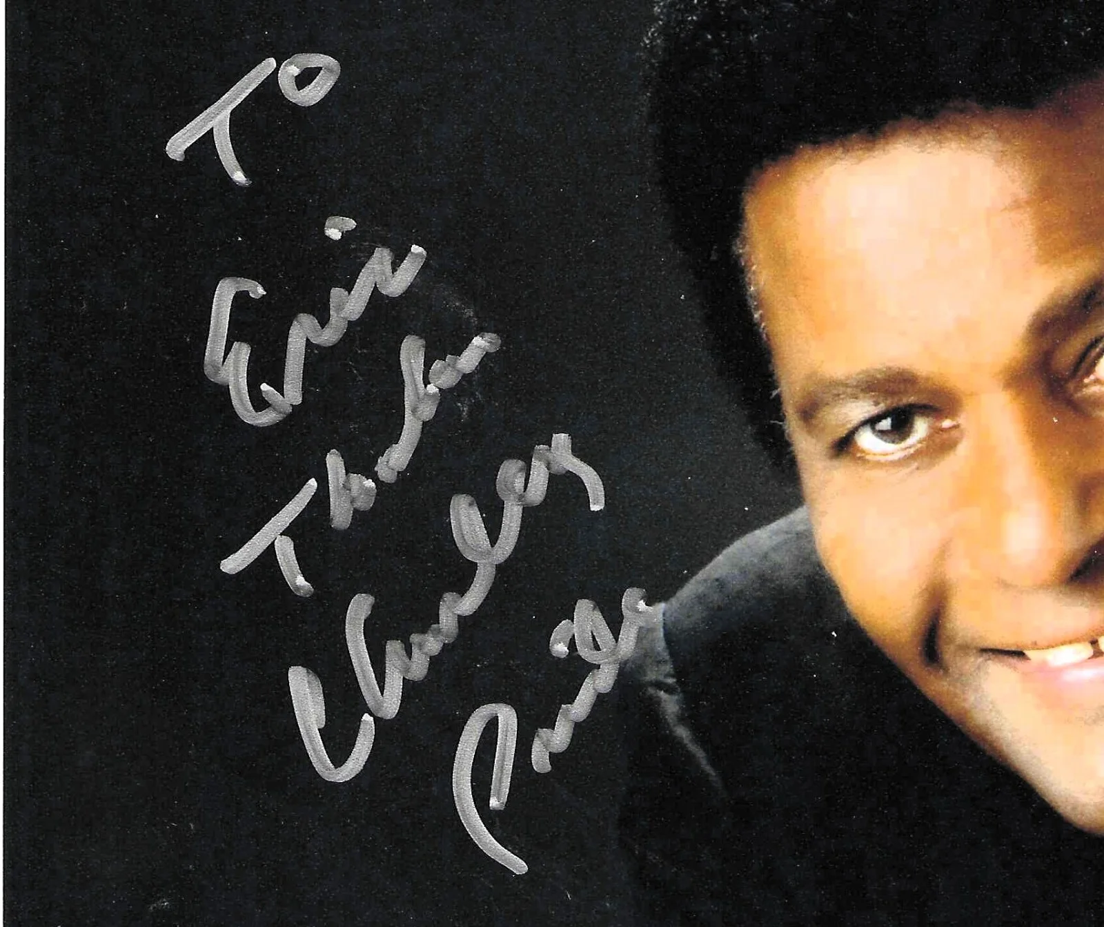 CHARLEY PRIDE SIGNED PHOTO 8 X 10 with COA .... country music legend, image 2