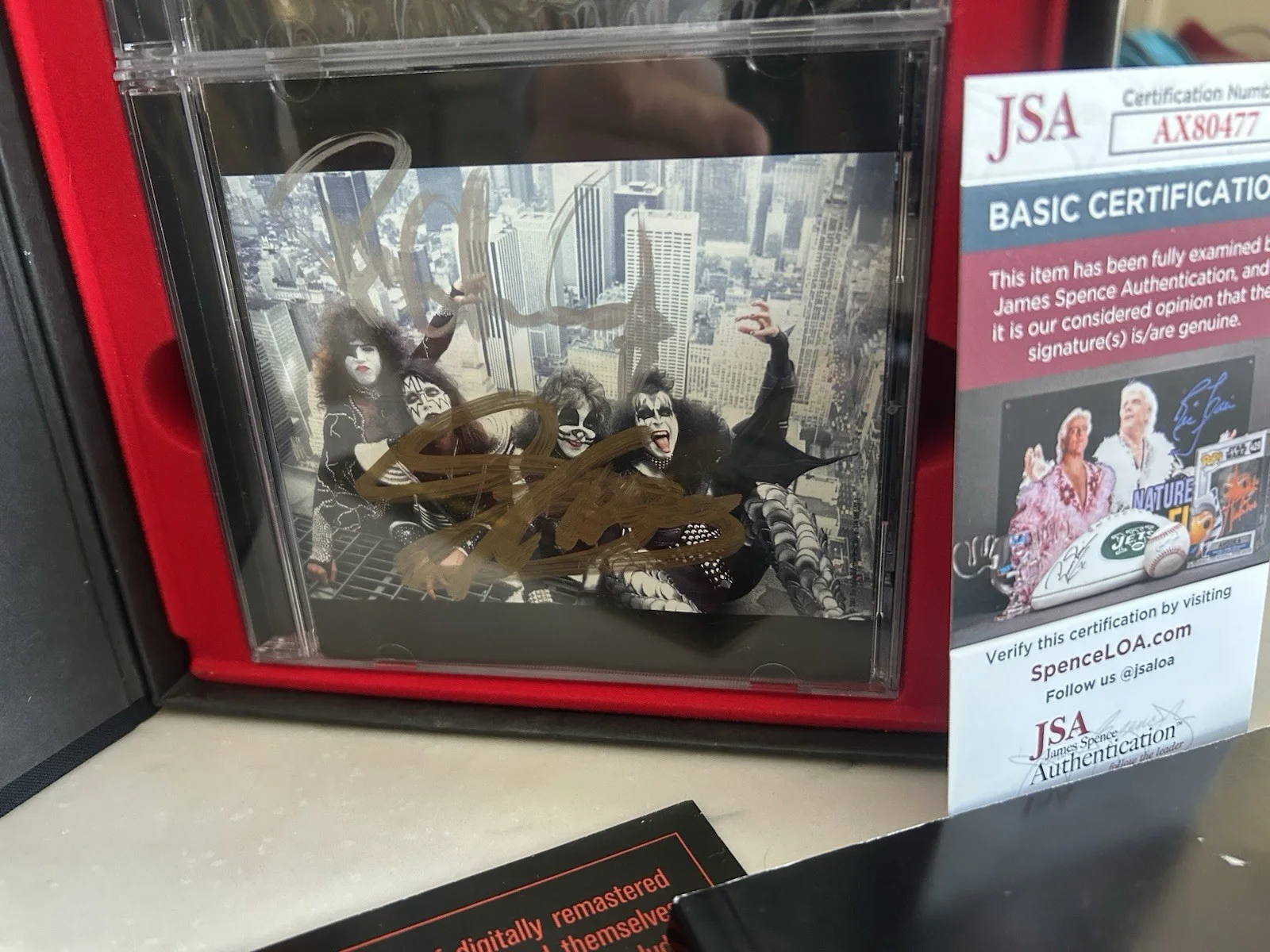 KISS DEFINITIVE BOX SET COLLECTION SIGNED 4X GENE SIMMONS PAUL STANLEY JSA X2!!, изображение 3