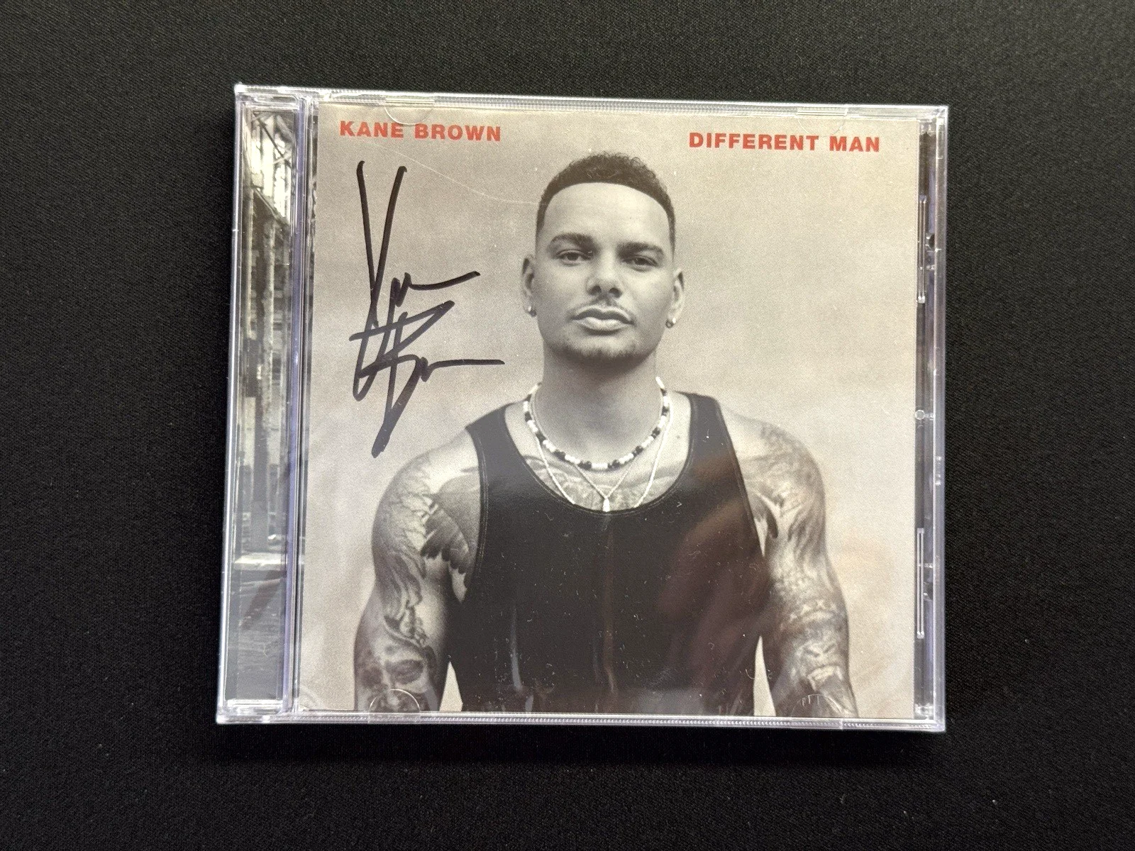 KANE BROWN Signed Different Man CD Autographed Country Music Autograph, image 3
