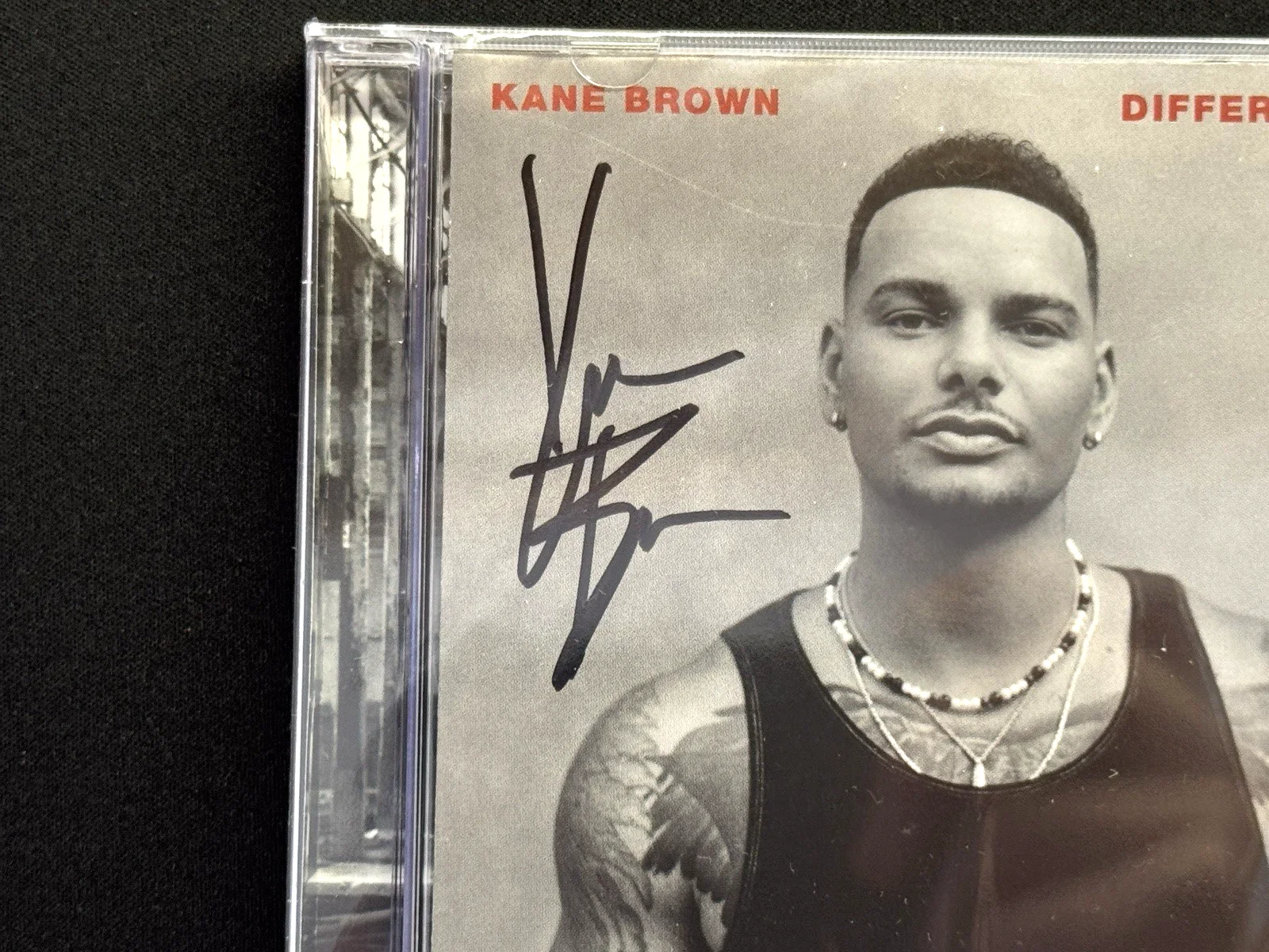 KANE BROWN Signed Different Man CD Autographed Country Music Autograph, image 4