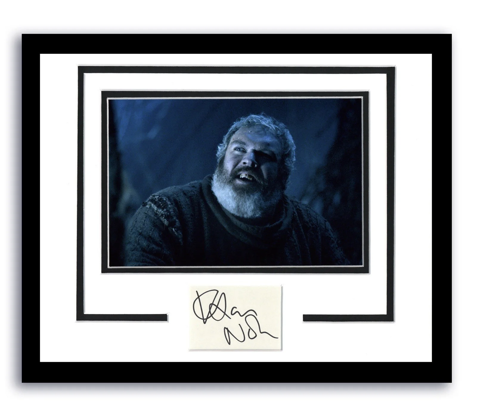 Kristian Nairn — KRISTIAN NAIRN SIGNED AUTOGRAP FRAMED 11x14 PHOTO DISPLAY ACOA GAME OF THRONES