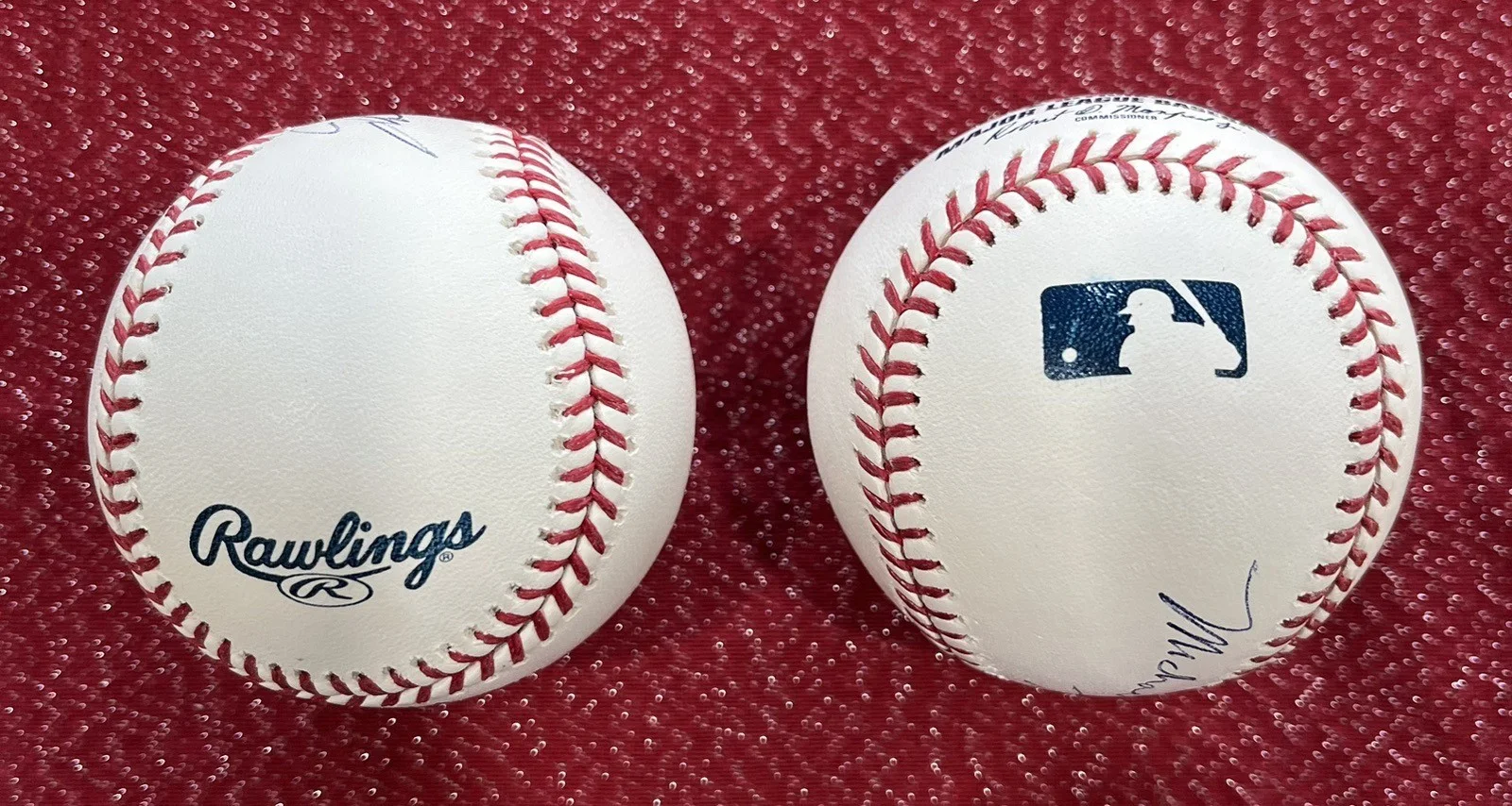 Mickey Dolenz Michael Nesmith Signed Baseballs Rawlings Monkees Autographed, image 3