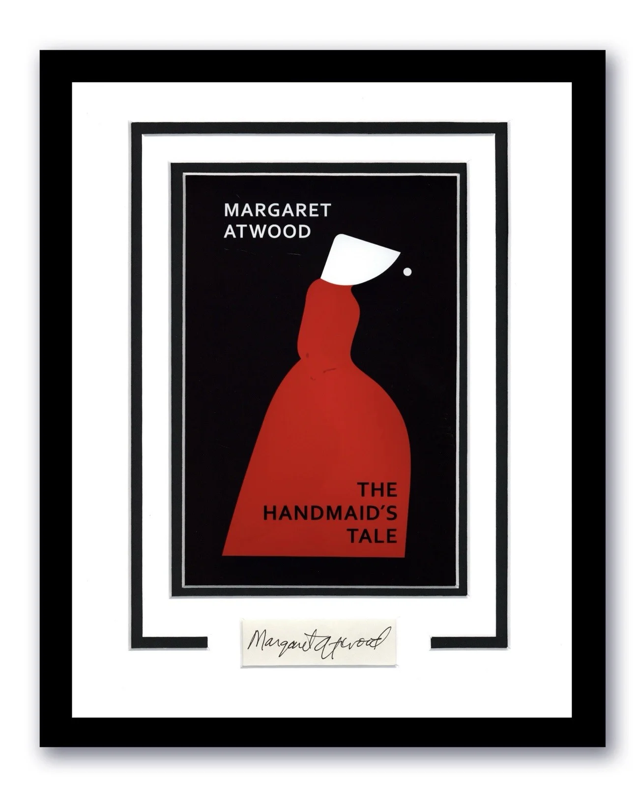 Margaret Atwood — MARGARET ATWOOD SIGNED AUTOGRAPH FRAMED 11x14 PHOTO DISPLAY ACOA HANDMAIDS TALE