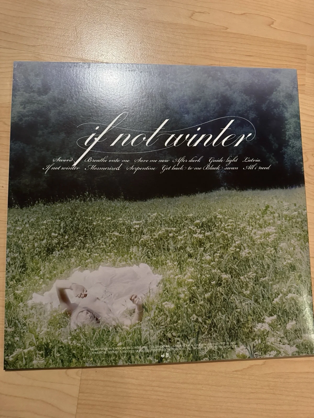 WISP signed vinyl LA if not winter new los angeles Supervinyl, изображение 3