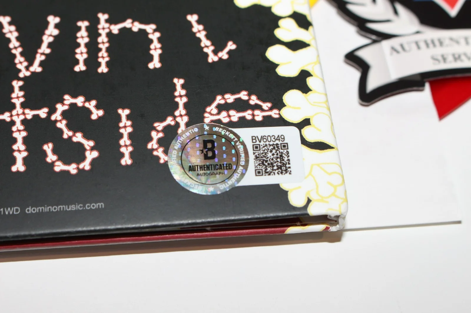 PANDA BEAR SIGNED ANIMAL COLLECTIVE SUNG TONGS ALBUM VINYL RECORD BECKETT COA, изображение 2