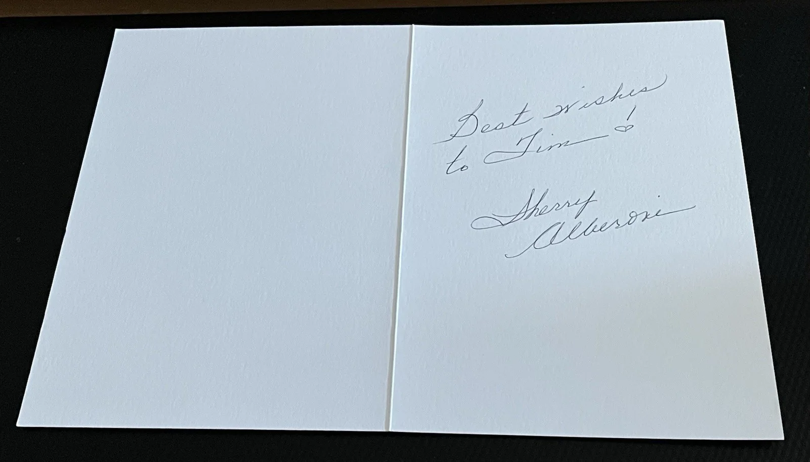 Sherry Alberoni — Original Musketeers Sherry aka Sharyn Alberoni Signed 5x7 Card w/ COA & Top Load, изображение 3