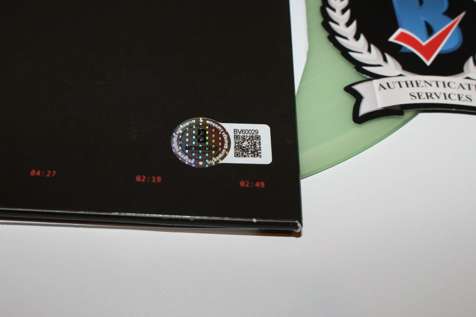 MK.GEE SIGNED TWO STAR & THE DREAM POLICE VINYL ALBUM RECORD BECKETT COA MK GEE, изображение 2
