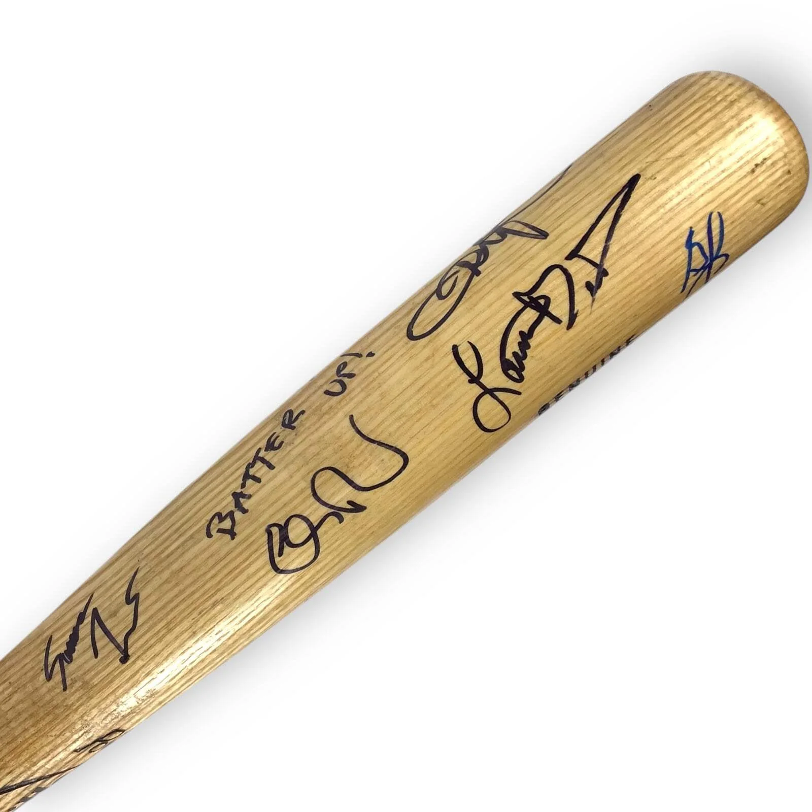 Brad Pitt, Christoph Waltz, Quentin Tarantino, Eli Roth, Samm Lev — Inglourious Basterds Signed Bat - Pitt, Waltz, Tarantino, & Cast (JSA Certified), изображение 2