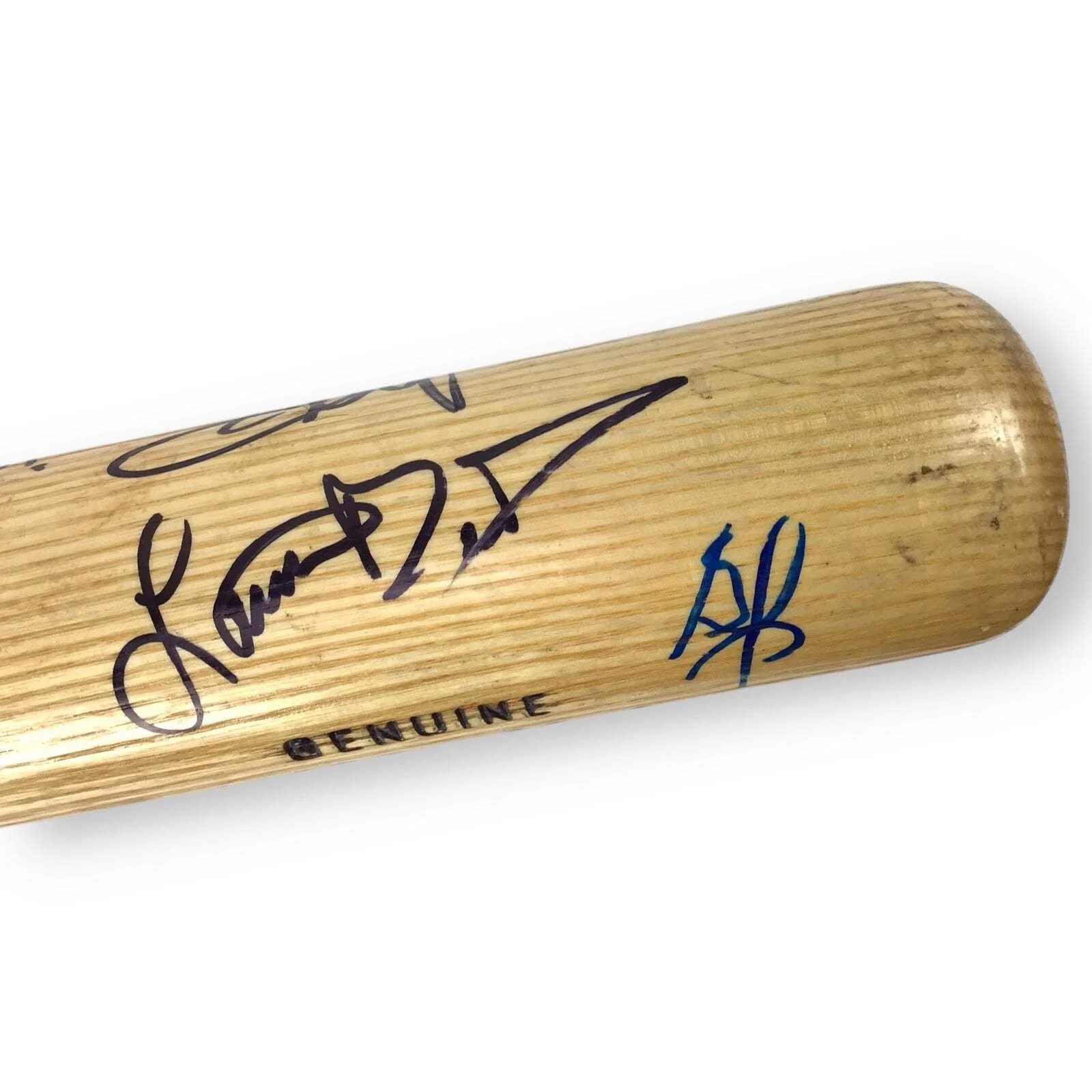 Brad Pitt, Christoph Waltz, Quentin Tarantino, Eli Roth, Samm Lev — Inglourious Basterds Signed Bat - Pitt, Waltz, Tarantino, & Cast (JSA Certified), изображение 3