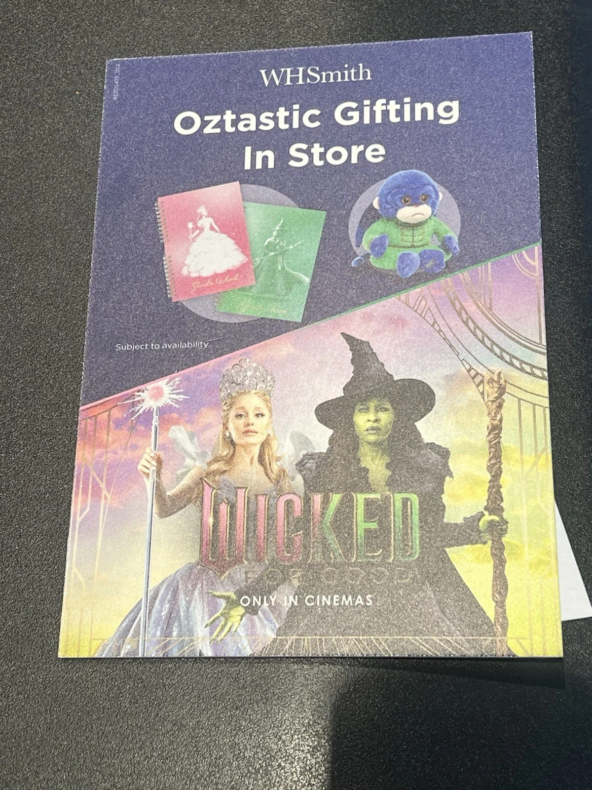 Wicked Movie Promo A5 Cardboard Stand Display, изображение 3