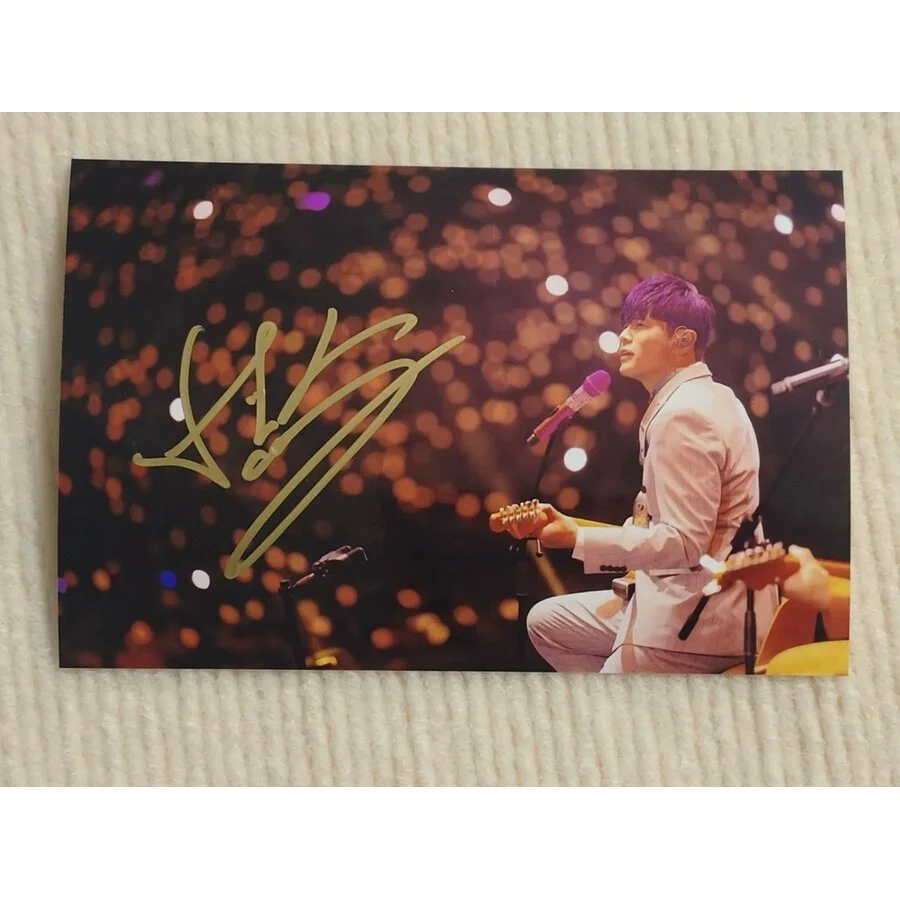 Jay Chou — Jay Chou Autographed Photo 4*6 Exclusive Signed Photograph, image 4