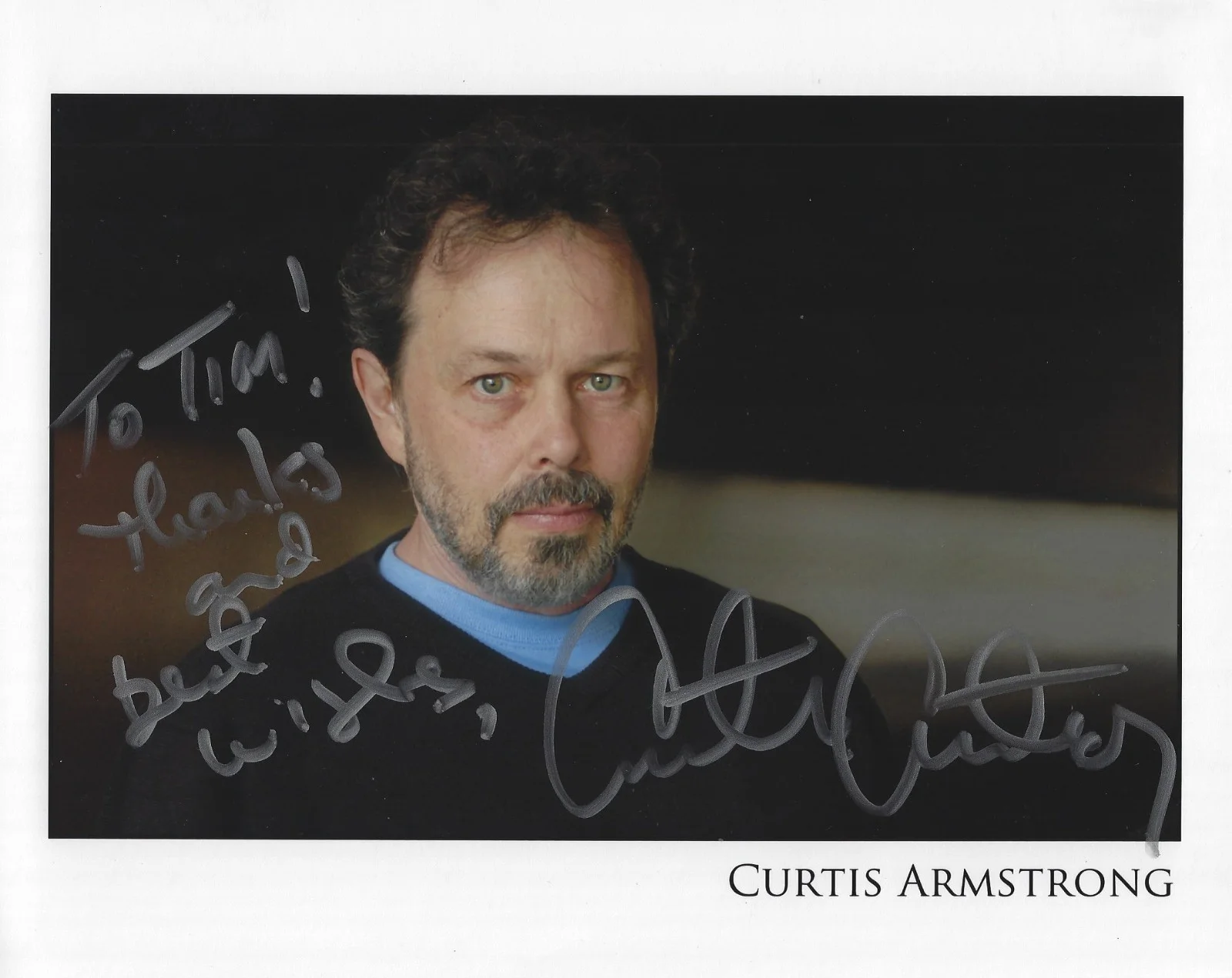 Curtis Armstrong — Curtis Armstrong Autographed Signed 8x10 Photo - Risky Business - w/COA