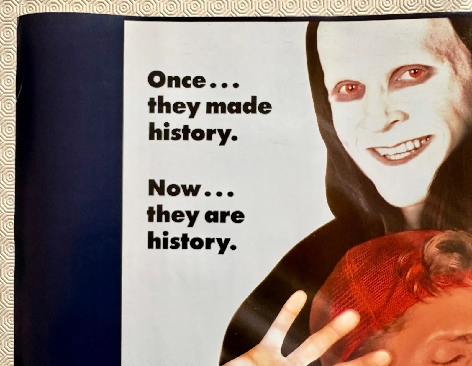 Bill & Ted's Bogus Journey Original 1991 Quad Poster Keanu Reeves Alex Winter, image 5