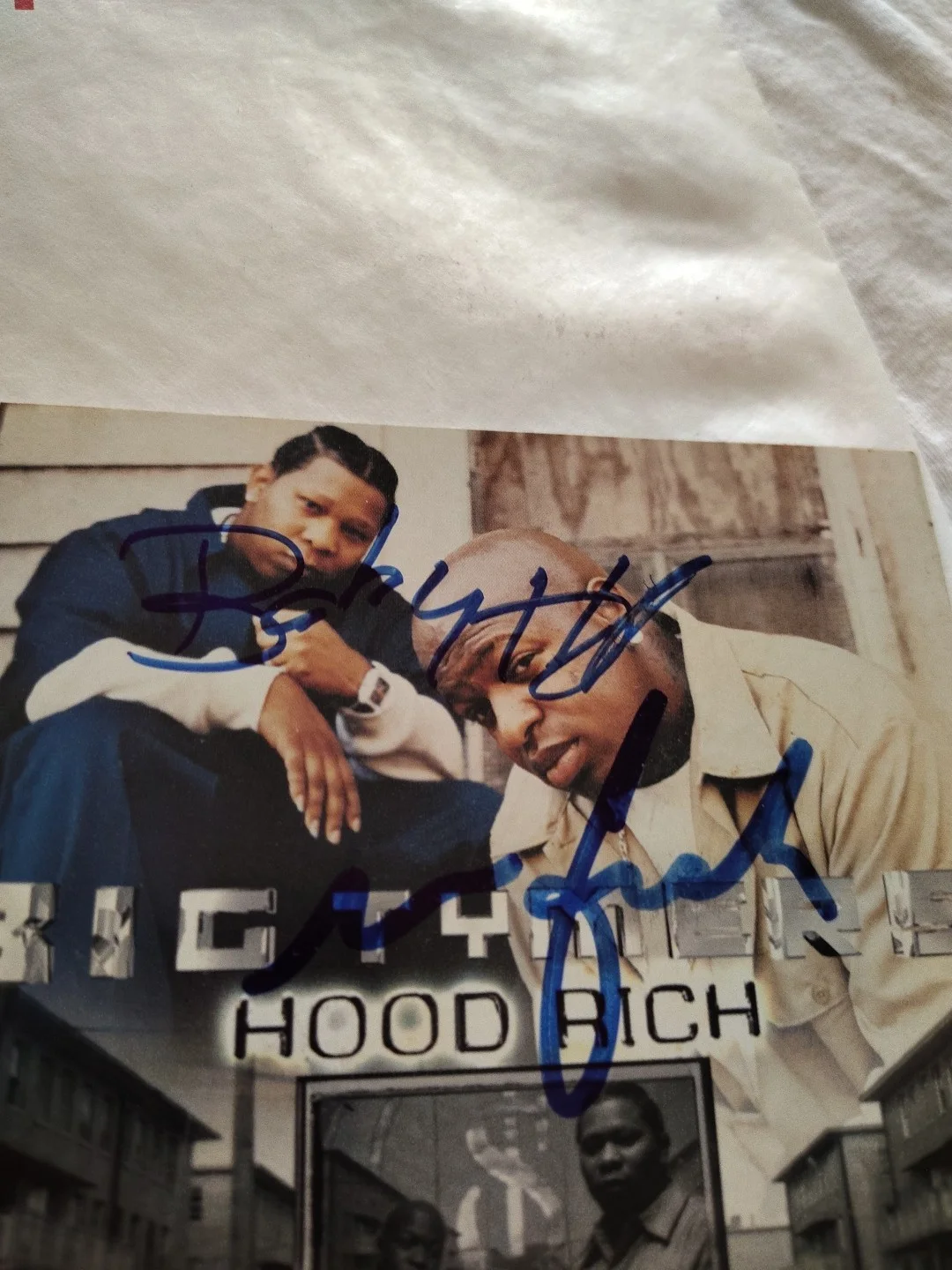 Big Tymers Signed Cd Booklet Mannie Fresh Baby Birdman, image 3