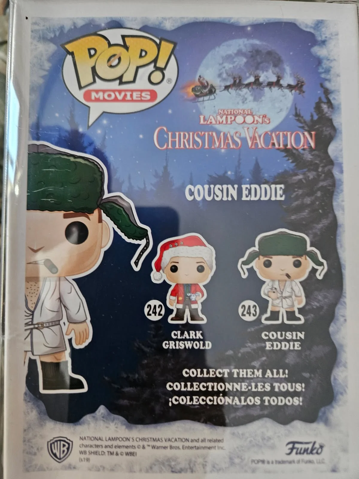 Randy Quaid — Christmas Vacation Randy Quaid autographed Shi&^&* Full added POP white Ink JSA, изображение 3
