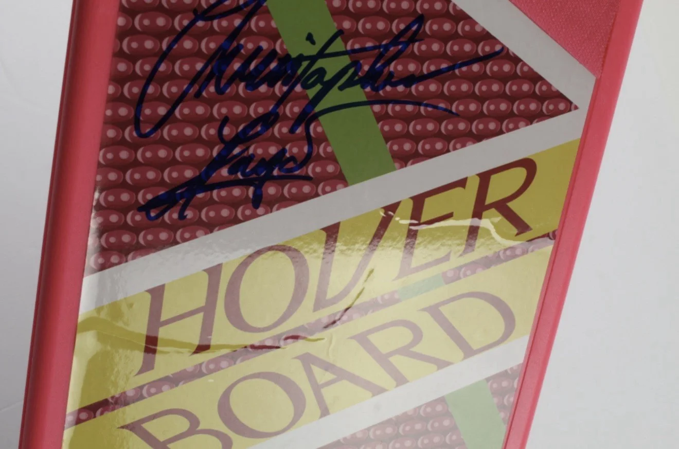 Christopher Lloyd — Christopher Lloyd Back To The Future 2 signed Hoverboard BAS Beckett, image 4