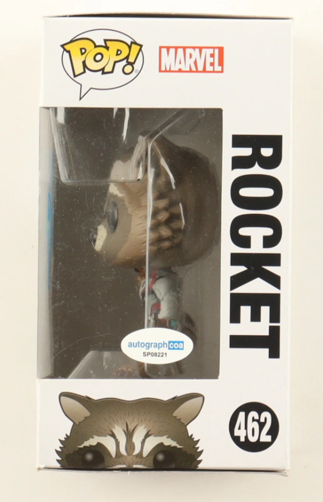 Bradley Cooper — Bradley Cooper "Avengers" AUTOGRAPH Signed 'Rocket' 462 Guardians Funko Pop ACOA, изображение 2