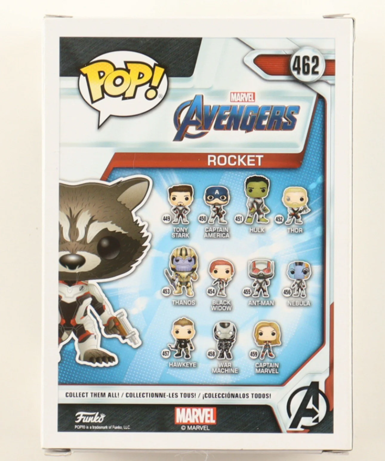 Bradley Cooper — Bradley Cooper "Avengers" AUTOGRAPH Signed 'Rocket' 462 Guardians Funko Pop ACOA, изображение 4
