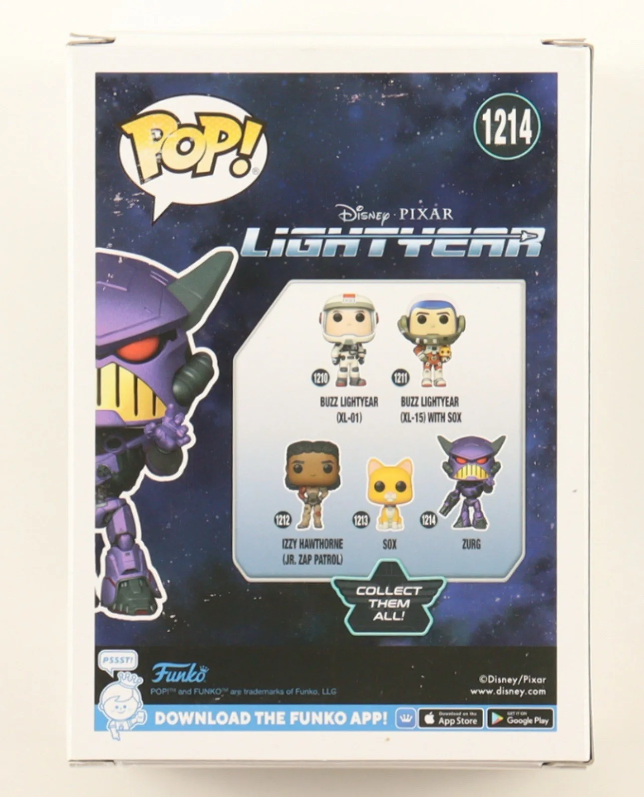 Josh Brolin — James Brolin "Lightyear" AUTOGRAPH Signed 'Zurg' 1214 Funko Pop Figure ACOA, image 4