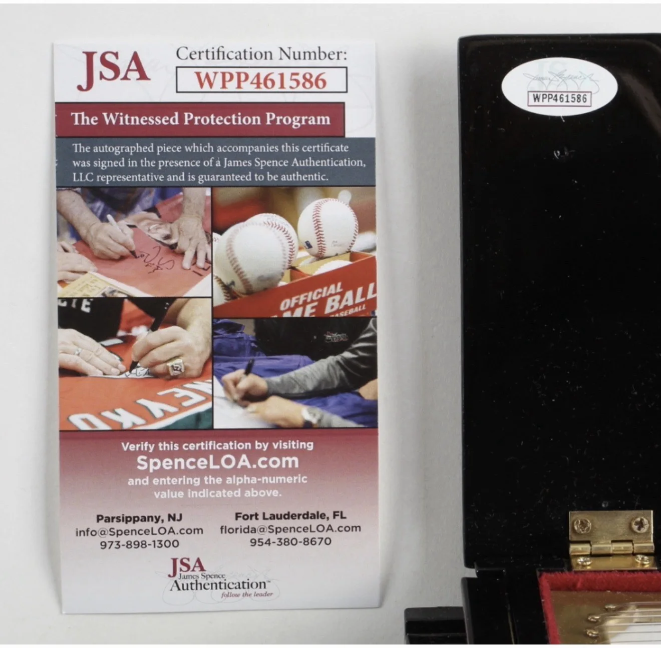 Jamie Foxx — Jamie Foxx Autographed Ray Mini Piano - JSA W Auth *Silver, image 4