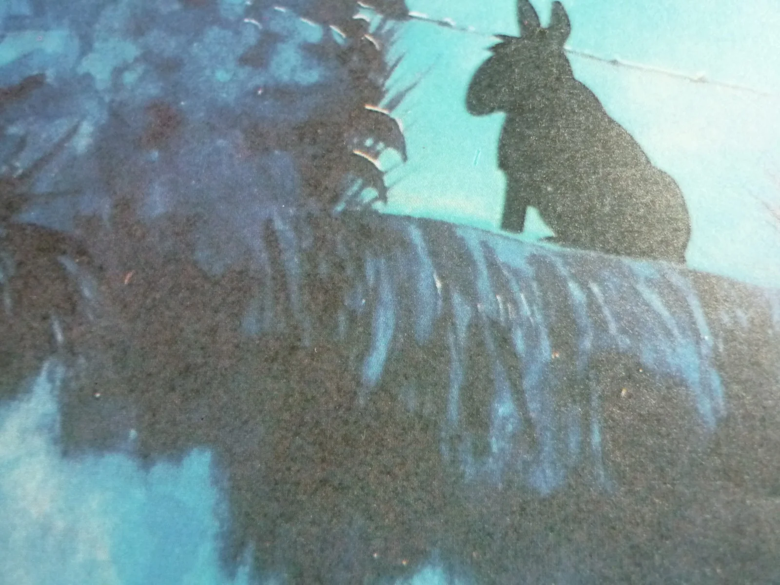 Watership Down framed a4 Richard Adams 1978 Movie scenes bigwig asks hazel join, изображение 2