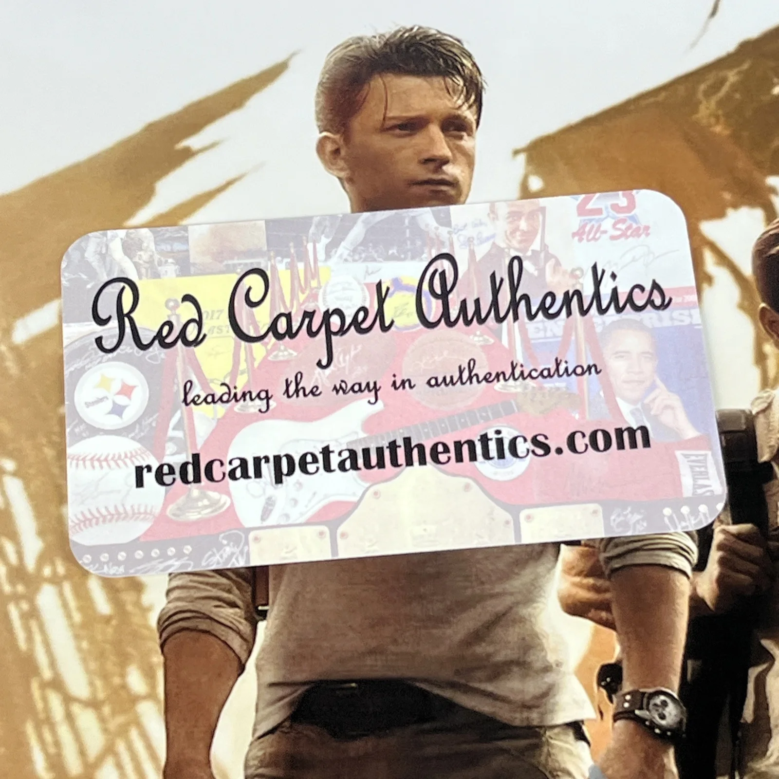 Tom Holland — Tom Holland Signed Photo ‘Uncharted’ Star Autographed 8x10 COA Hologram, изображение 3