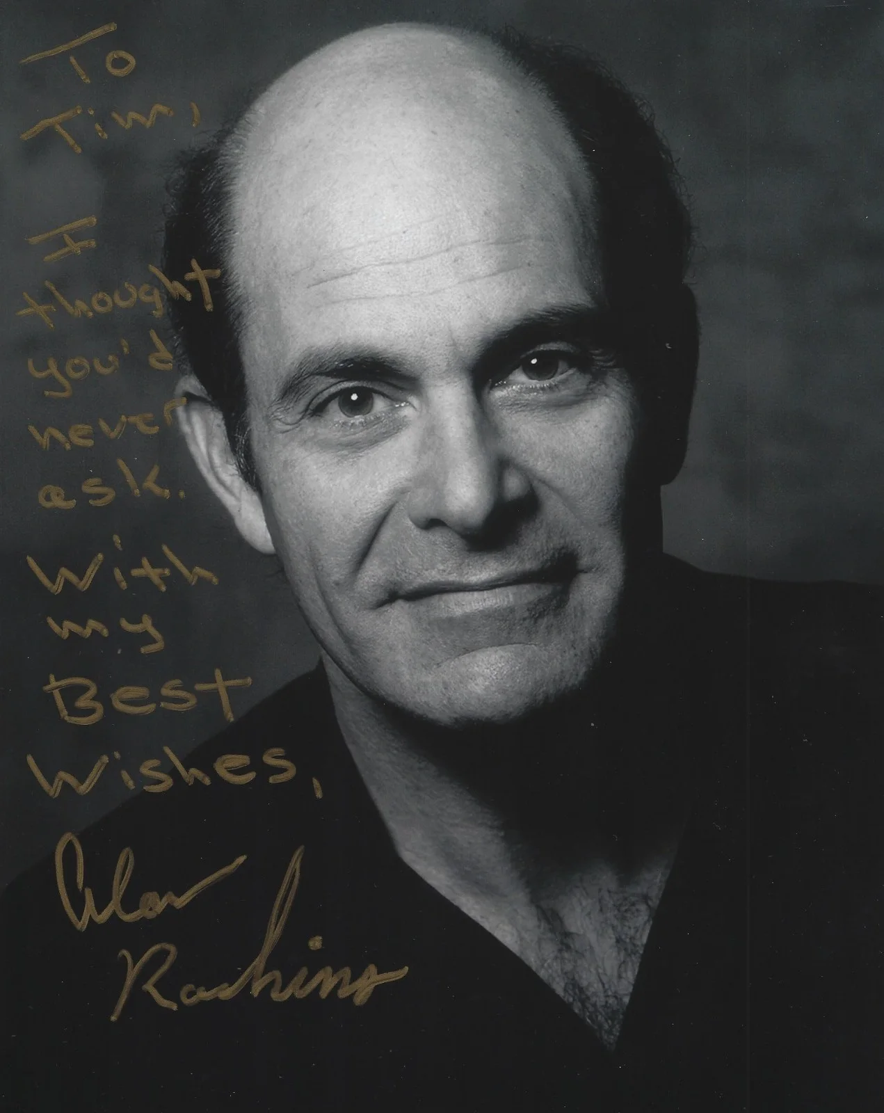 Alan Rachins — Alan Rachins Autographed Signed 8x10 Photo - L.A. Law - Dharma & Greg - w/COA