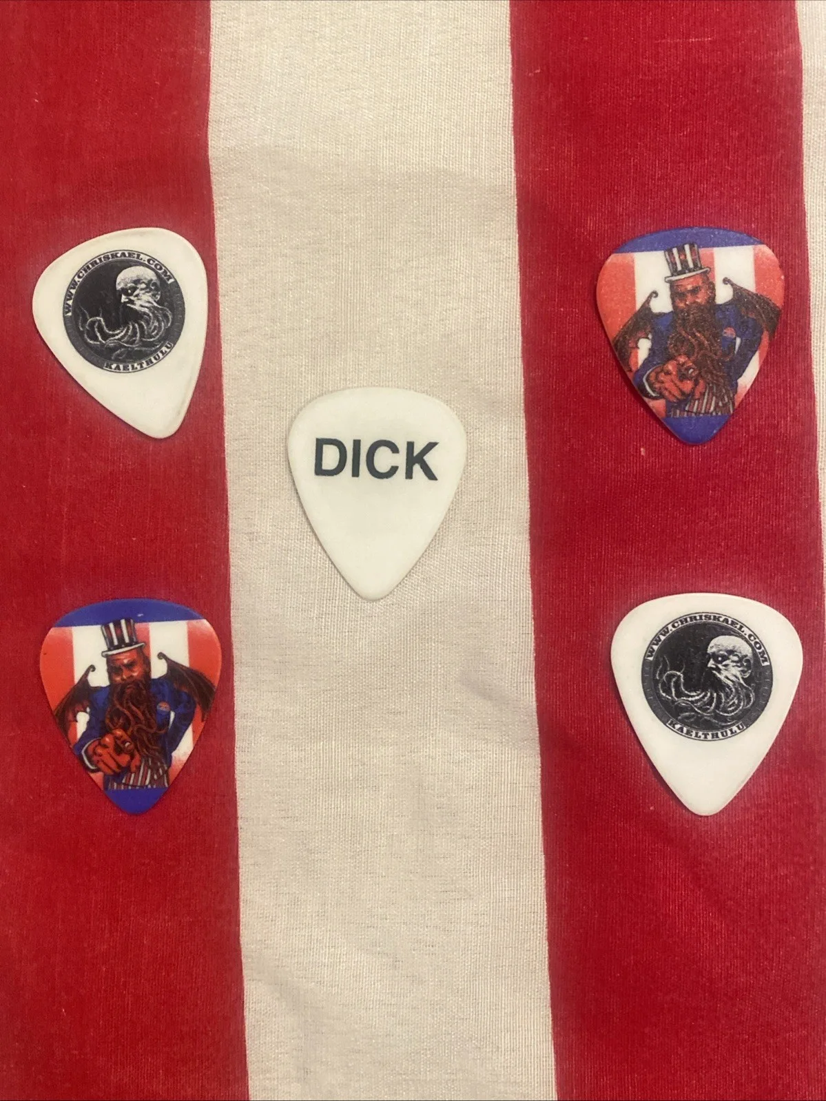 Five Finger Death Punch Chris Kael Guitar Picks (5), image 2