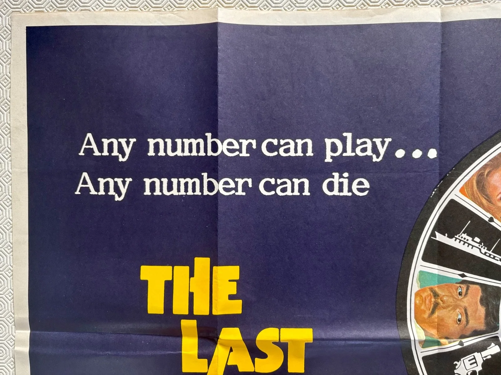 The Last of Sheila Original 1973 Quad Poster Dyan Cannon Raquel Welch, изображение 5
