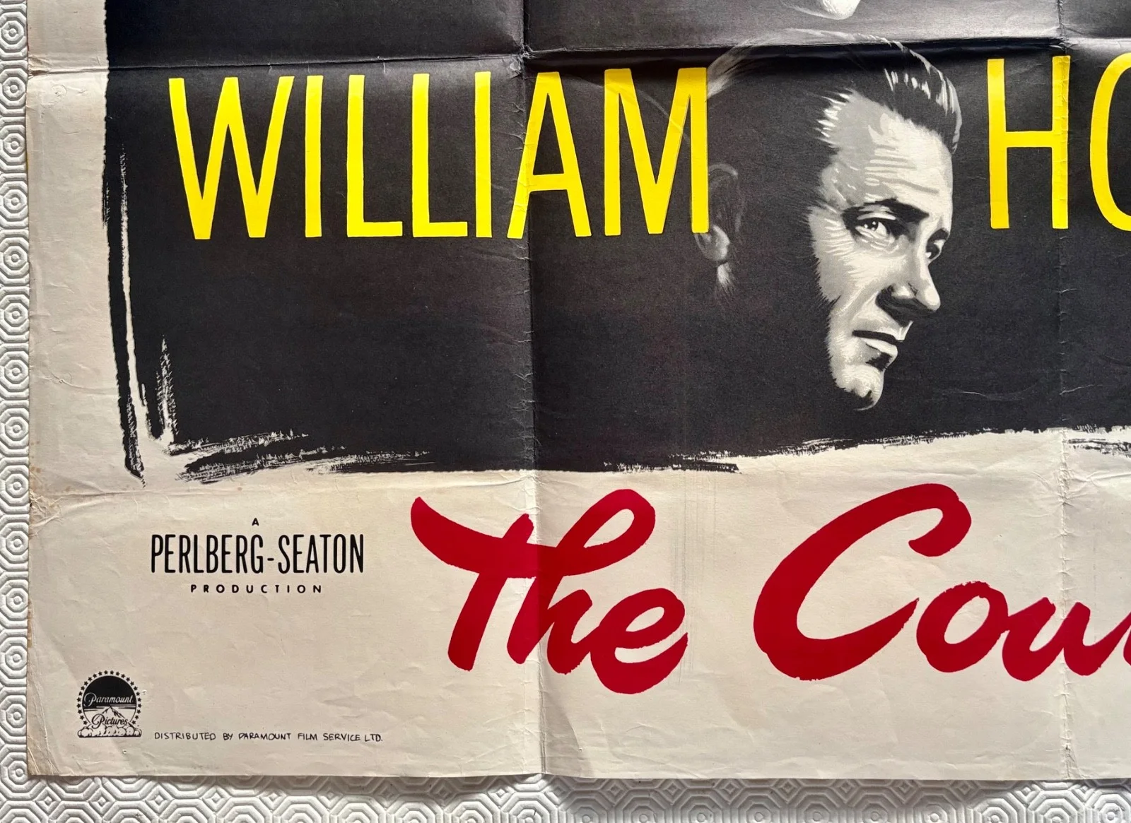 The Country Girl Original 1954 Movie Quad Poster Bing Crosby Grace Kelly, изображение 2