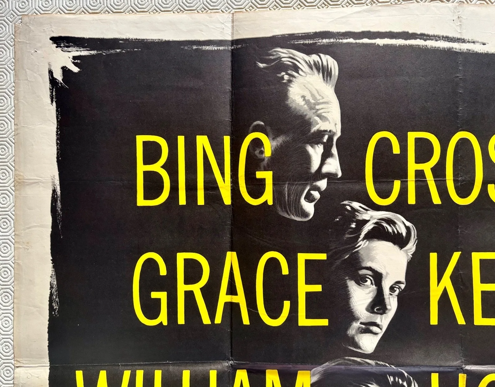 The Country Girl Original 1954 Movie Quad Poster Bing Crosby Grace Kelly, изображение 5