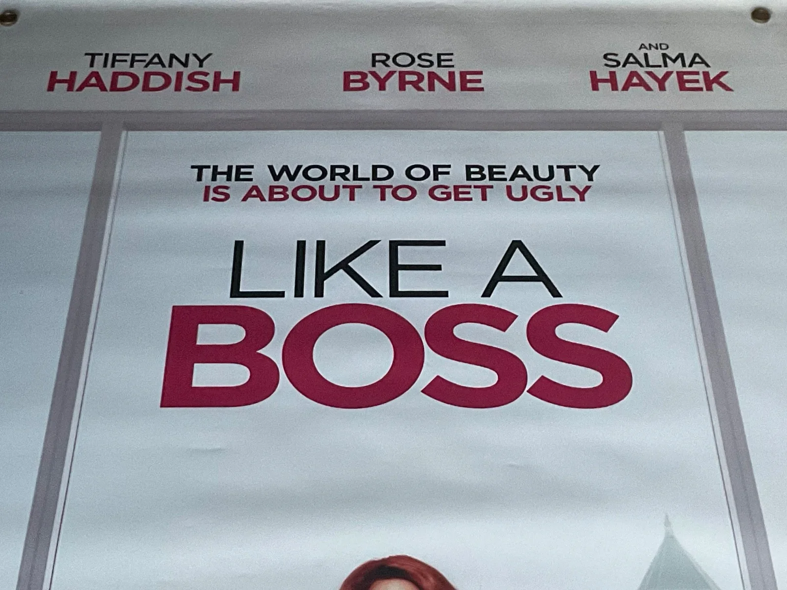 LIKE A BOSS T Haddish R Byrne S Hayek Movie Poster Cinema Film Memorabilia 8x5ft, изображение 3