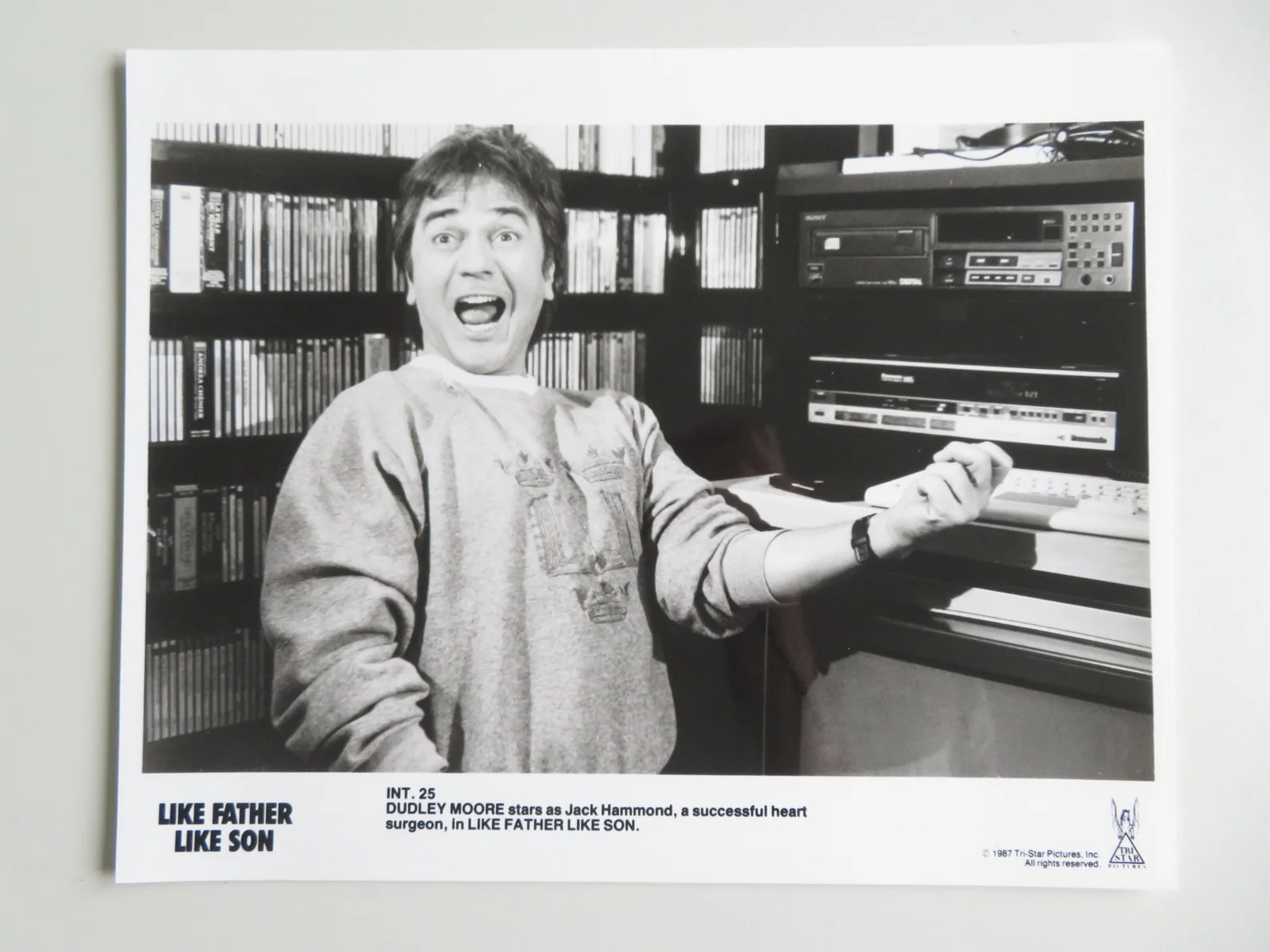 LIKE FATHER LIKE SON MOVIE STILL PHOTO LOT OF 7 DUDLEY MOORE KIRK CAMERON 1987, изображение 4