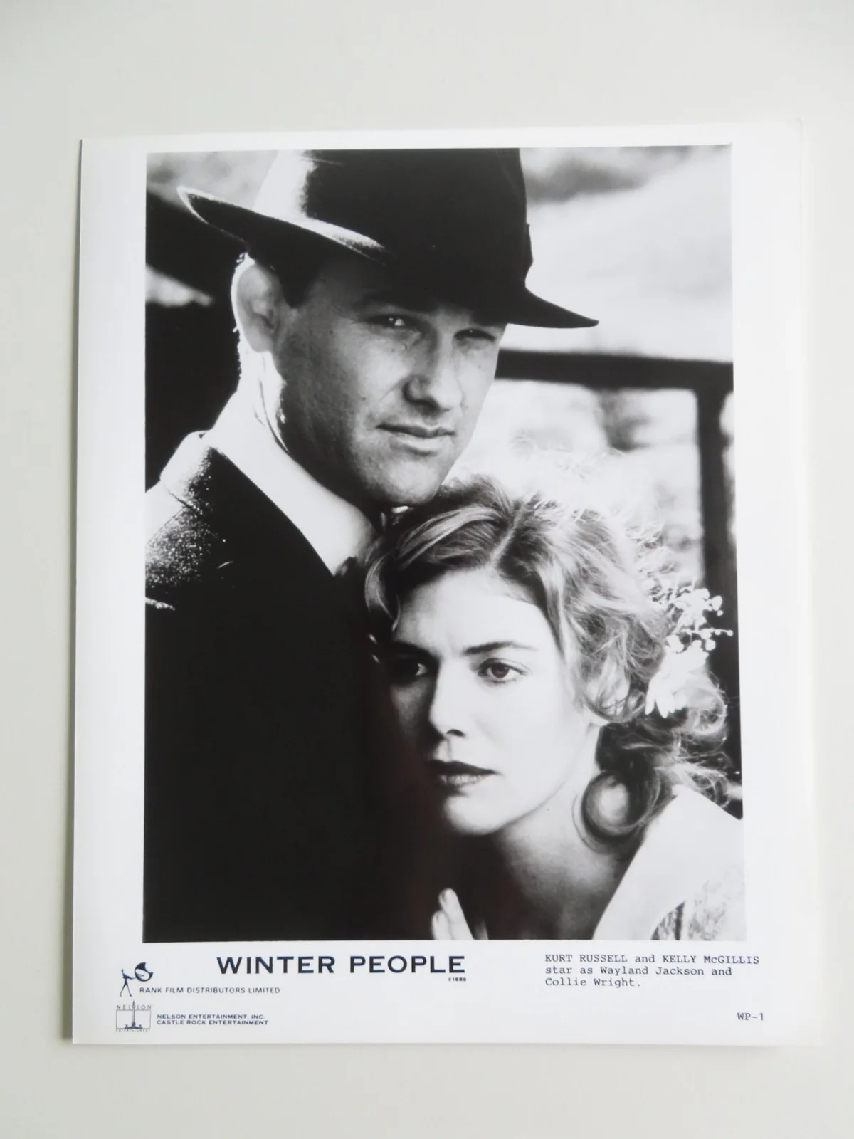 WINTER PEOPLE MOVIE STILL PHOTO LOT OF 9 KURT RUSSELL KELLY MCGILLIS 1989, изображение 3