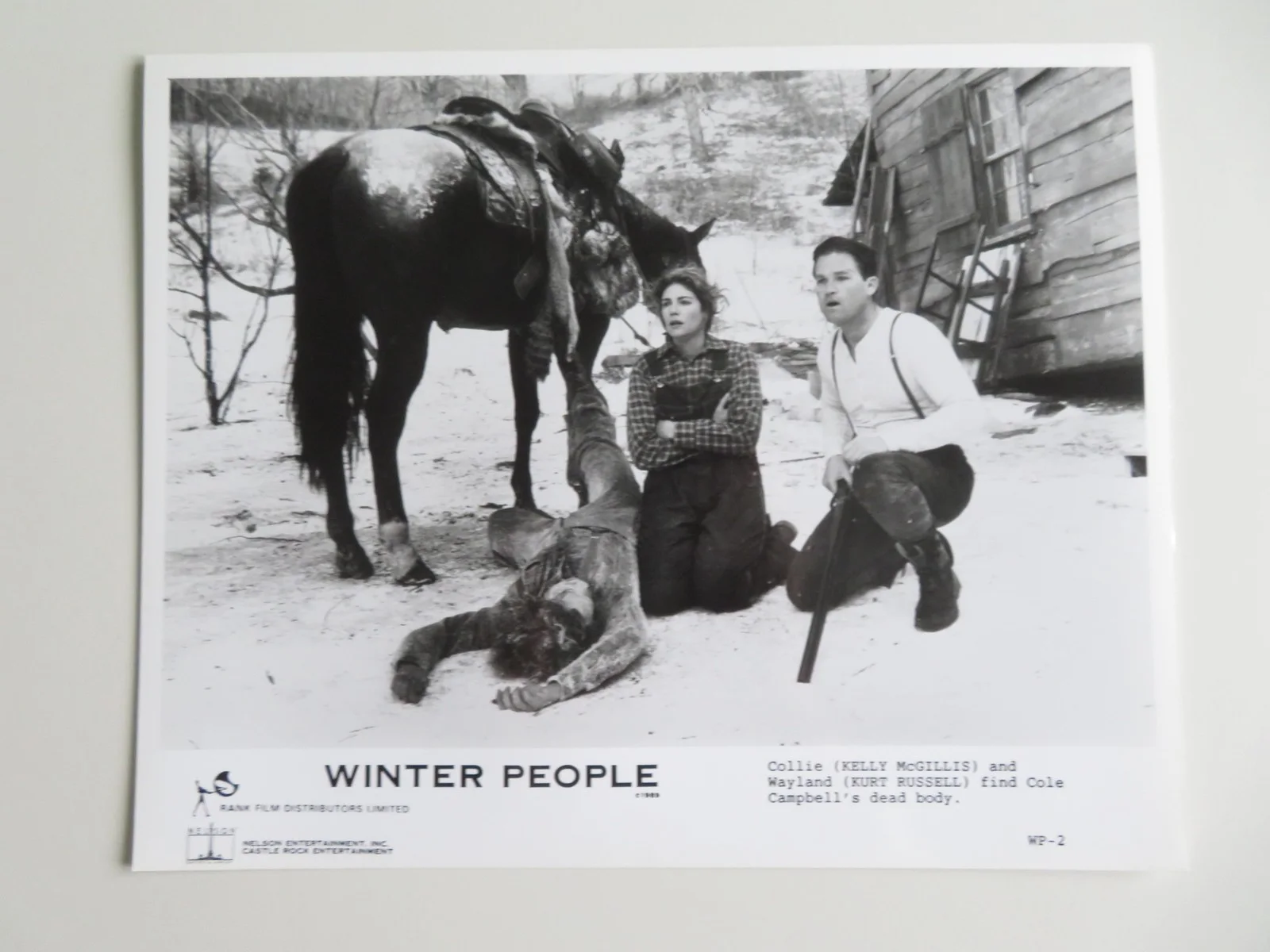 WINTER PEOPLE MOVIE STILL PHOTO LOT OF 9 KURT RUSSELL KELLY MCGILLIS 1989, изображение 4
