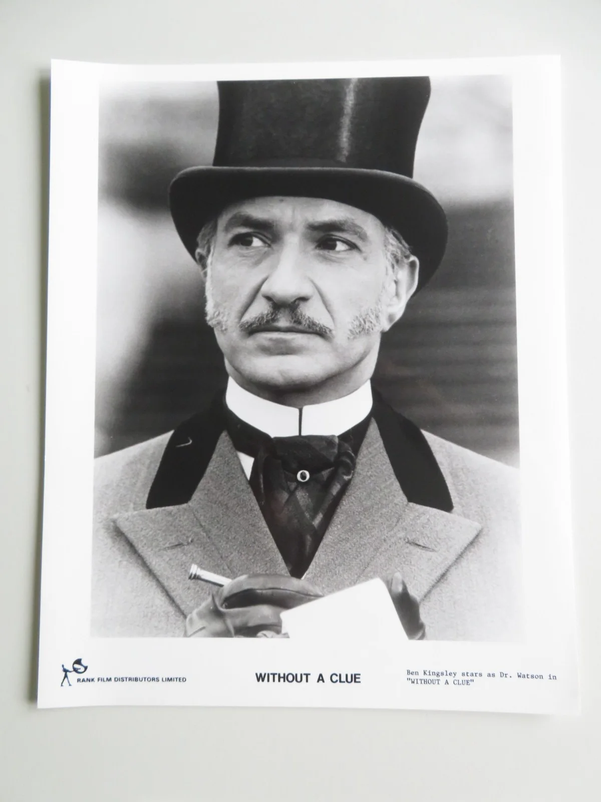 WITHOUT A CLUE MOVIE STILL PHOTO LOT OF 10 MICHAEL CAINE BEN KINGSLEY 1988, изображение 5